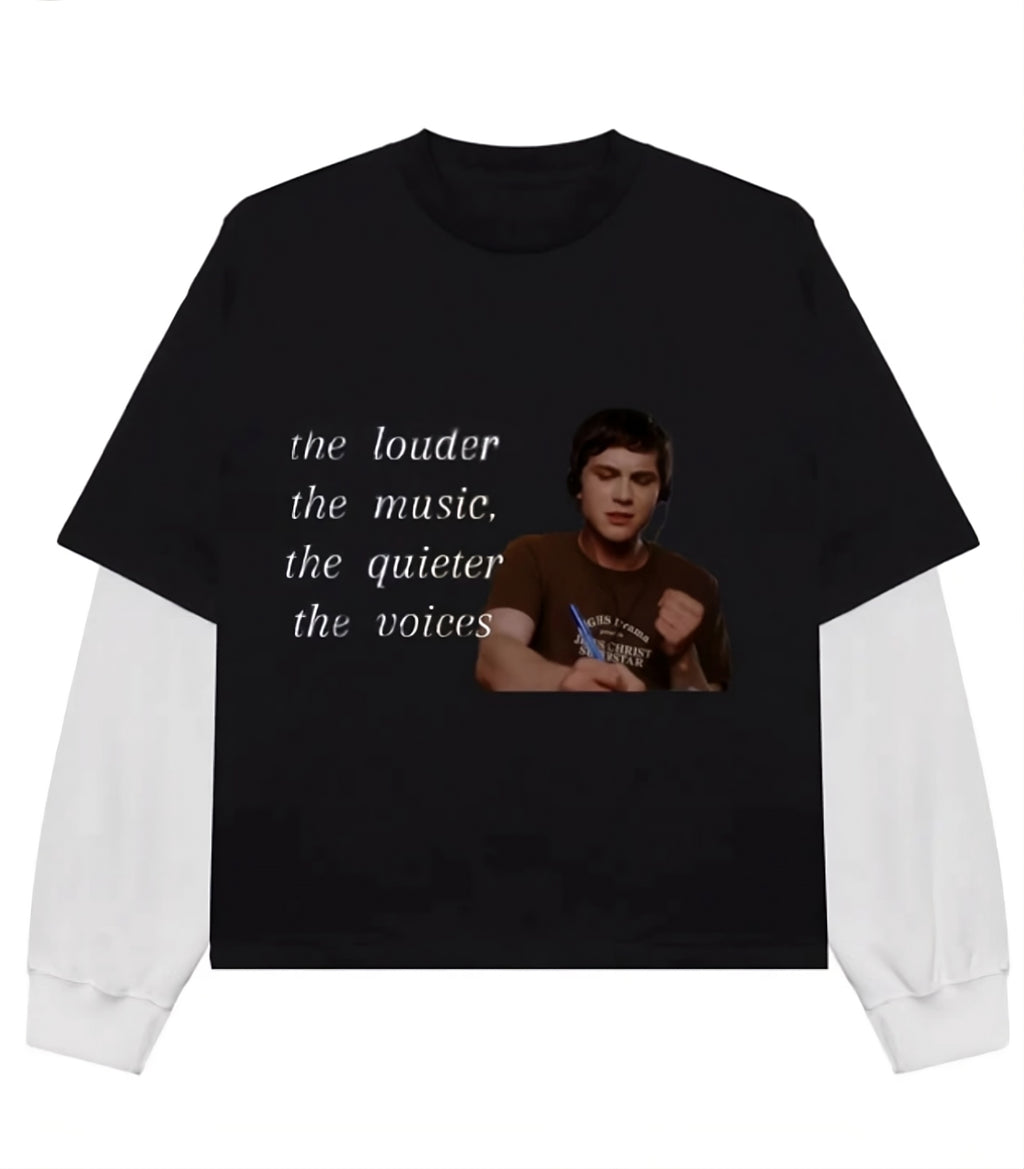 The louder the music